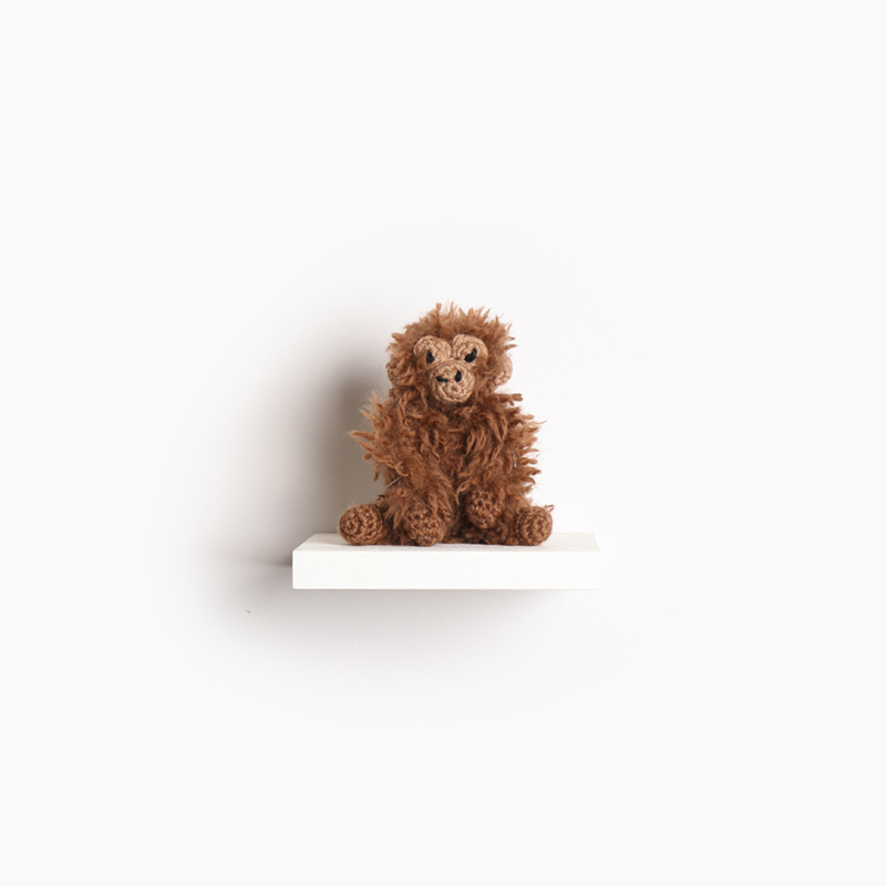 orangutan mini crochet amigurumi project pattern kerry lord Edward's menagerie